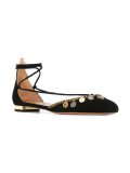 charm embellished ballerinas 