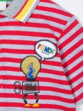 striped polo shirt