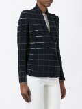 check woven jacket