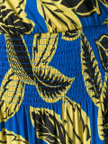 Printed wrap dress