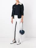 stripe detail trousers