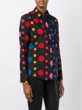 dotted print shirt