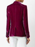peaked lapel blazer