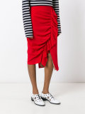 draped skirt