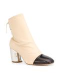 toe cap ankle boots