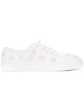 bead embellished sneakers