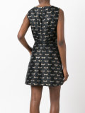 bumble jacquard dress