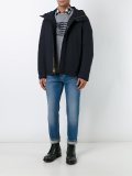 hooded padded jacket