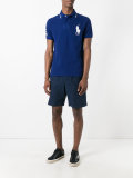 embroidered logo polo shirt 