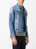 faded denim jacket