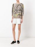 paisley print blouse