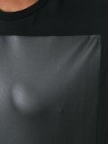 square detail T-shirt