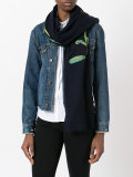 embroidered flower scarf 
