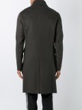 side fastening coat 