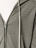 textured hooded sweatshirt