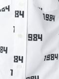 '1984'印花衬衫