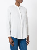 blouse with discreet front fastening