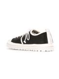 perforated lace-up shoes