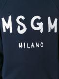 logo print jumper 