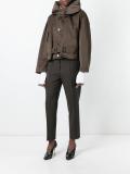 tailored cropped trousers