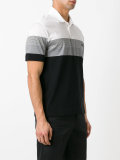 contrast polo shirt 