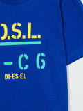 printed text T-shirt