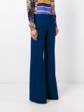 tailored wide leg trousers