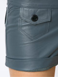 leather shorts
