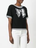 bow knitted T-shirt 