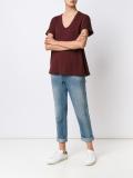 scoop neck T-shirt 