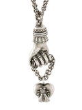 hand pendant necklace