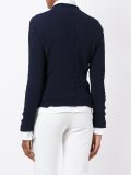 textured pocket cardigan 