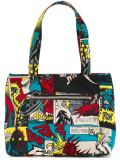 cartoon print tote 