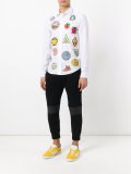 multi-patches & prints shirt