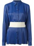 belted shirt 