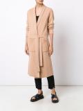 long robe-effect cardigan