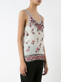 floral print tank top