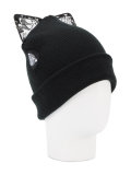 bad kitty embellished beanie