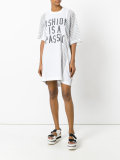 statement print T-short dress