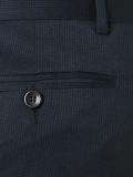 micro-embroidered two piece suit