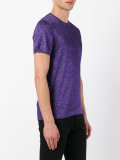 short sleeve lurex knit