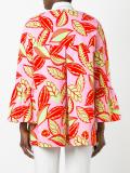 printed oversized jacket 
