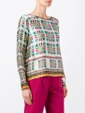 floral print blouse