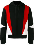 color block hoodie