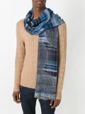 checked scarf