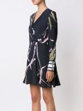 v-neck dress