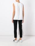 asymmetric draped top