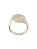 carved oval ring