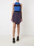 printed knit skirt