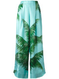 tropical print trousers 